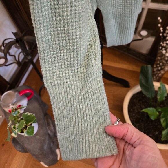 Ann Taylor Loft Waffle-Knit Turtleneck Tunic, Sz M to L - Picture 4 of 8